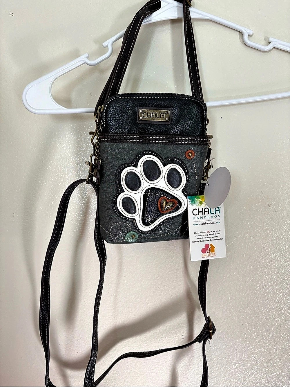 Paw print Crossbody purse